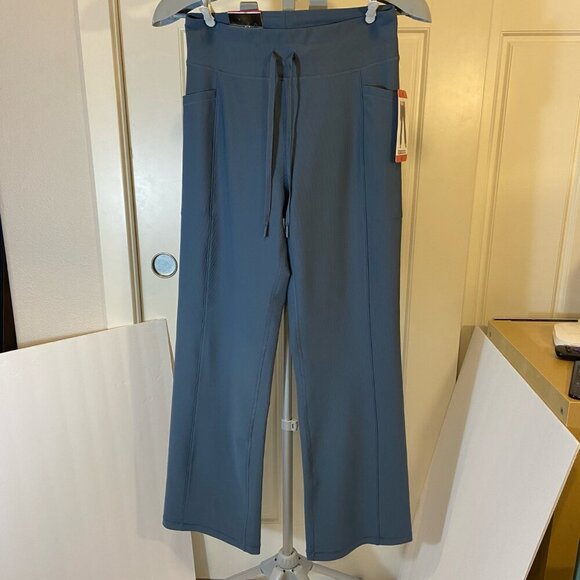32 Degrees COOL Active Flare Pants Blue Size M NWT 31” Inseam - Picture 4 of 9